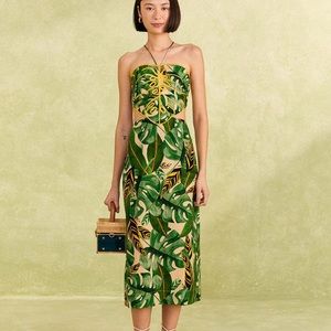 Farm Rio Tropical MIDI Dress